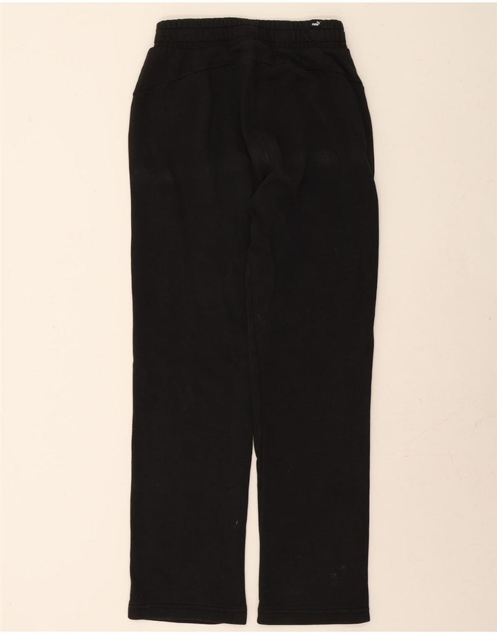 PUMA Womens Tracksuit Trousers UK 8 Small Black Cotton Vintage Puma and Second-Hand Puma from Messina Hembry 