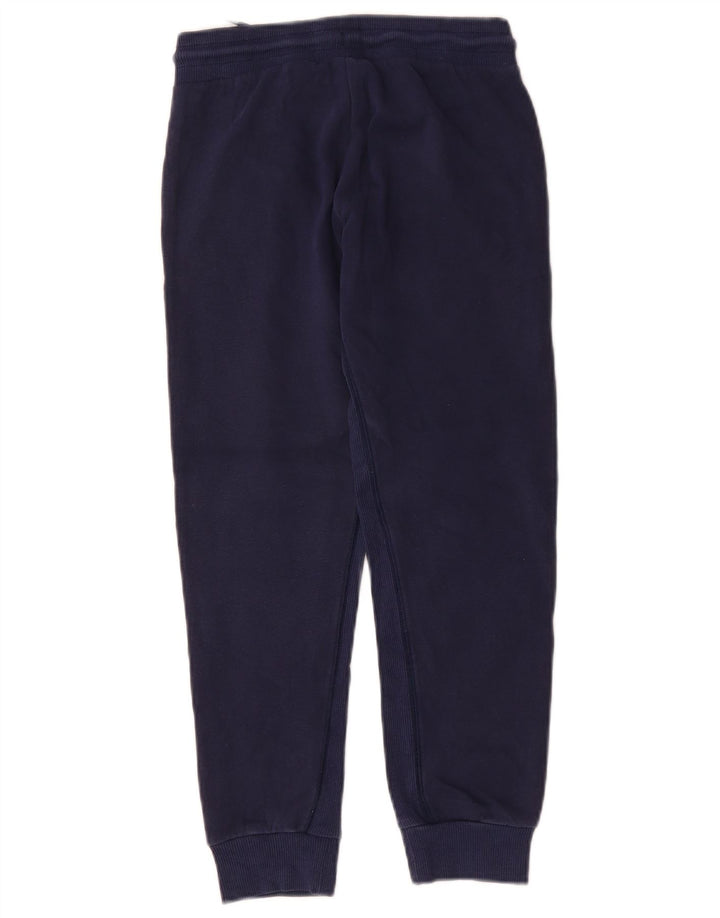CONVERSE Boys Tracksuit Trousers Joggers 10-11 Years Medium Navy Blue