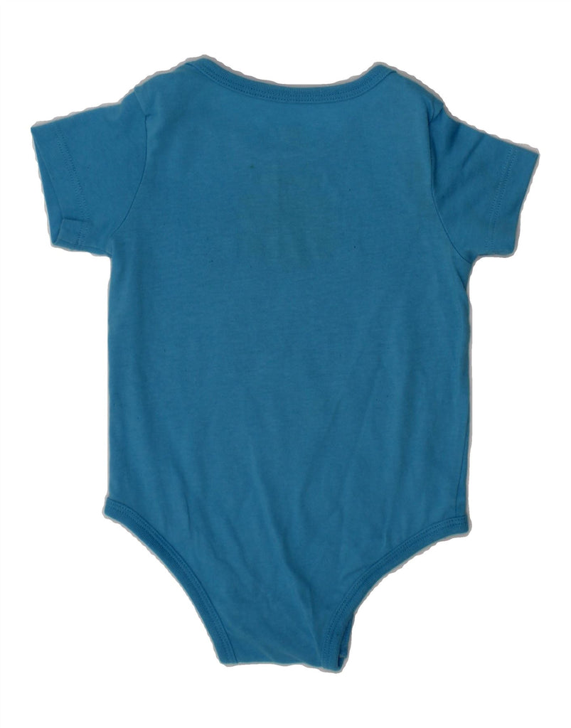 NIKE Baby Girls Graphic Bodysuit 3-6 Months Blue Cotton Vintage Nike and Second-Hand Nike from Messina Hembry 