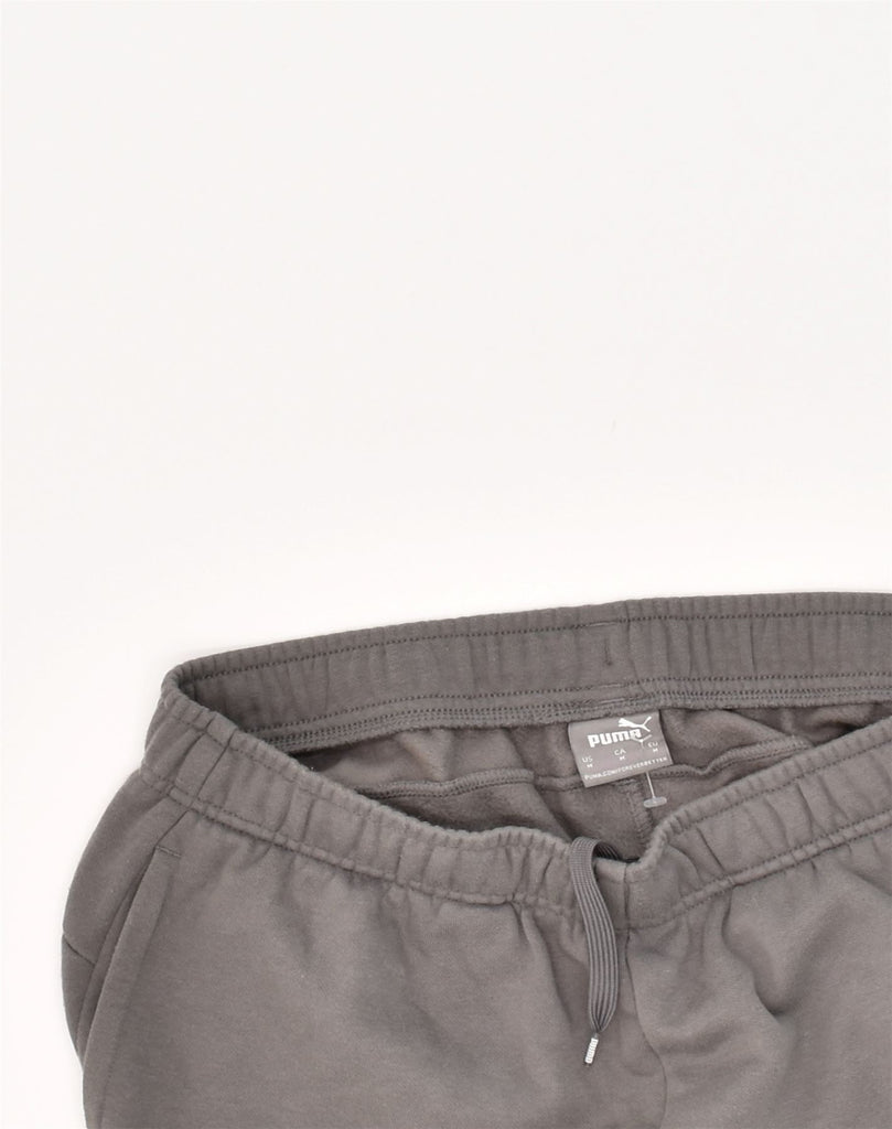 PUMA Mens Tracksuit Trousers Joggers Medium Grey Cotton | Vintage Puma | Thrift | Second-Hand Puma | Used Clothing | Messina Hembry 