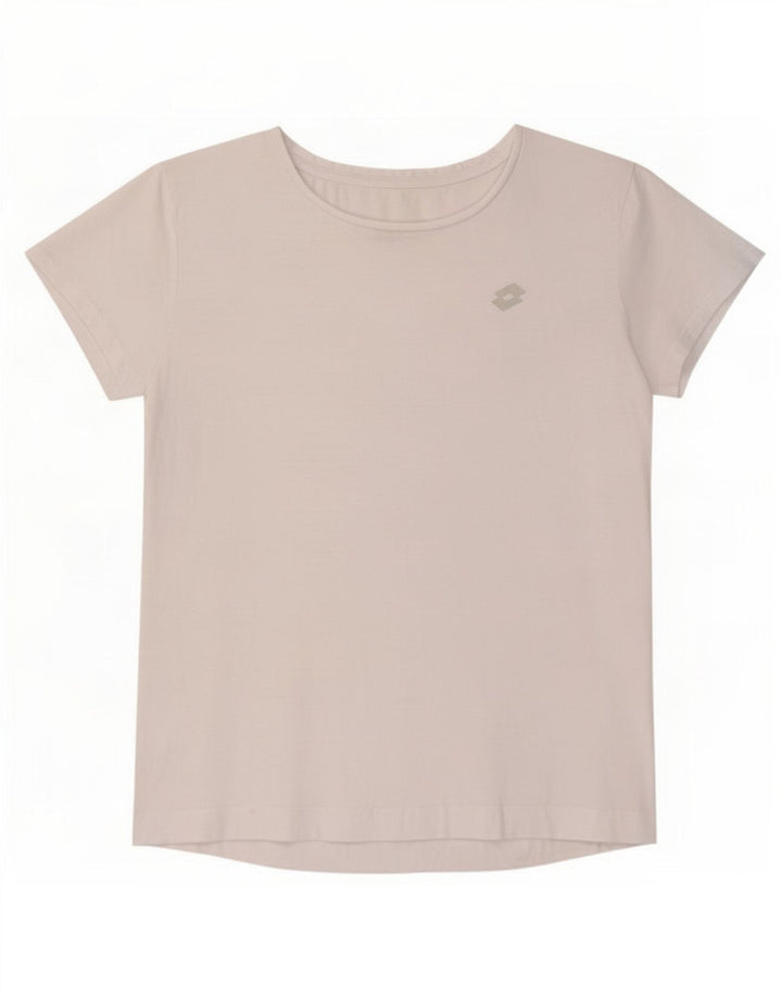 Lotto Womens T-Shirt Top UK 14 Medium White