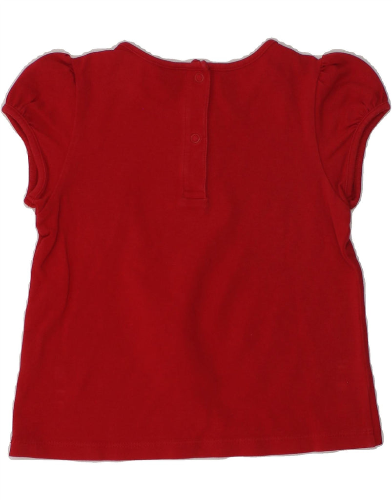 TOMMY HILFIGER Baby Girls T-Shirt Top 12-18 Months Red Cotton | Vintage Tommy Hilfiger | Thrift | Second-Hand Tommy Hilfiger | Used Clothing | Messina Hembry 