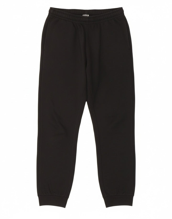 PUMA Womens Graphic Tracksuit Trousers Joggers UK 14 Medium  Black