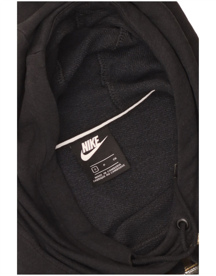 Nike Womens Graphic Hoodie Jumper Small Black