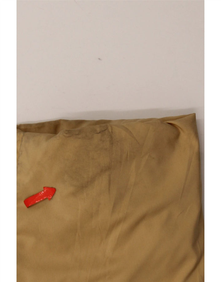 Best Company Womens Padded Coat IT 42 Medium Beige Nylon