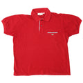 Lacoste Mens Classic Fit Polo Shirt Size 5 Large Red Cotton
