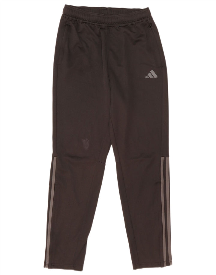 Adidas Boys Tracksuit Trousers 13-14 Years  Black Polyester