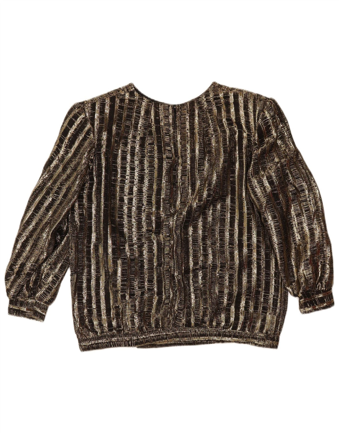 Vintage Womens 2 Piece Skirt Set UK 14 Medium W29  Brown Striped