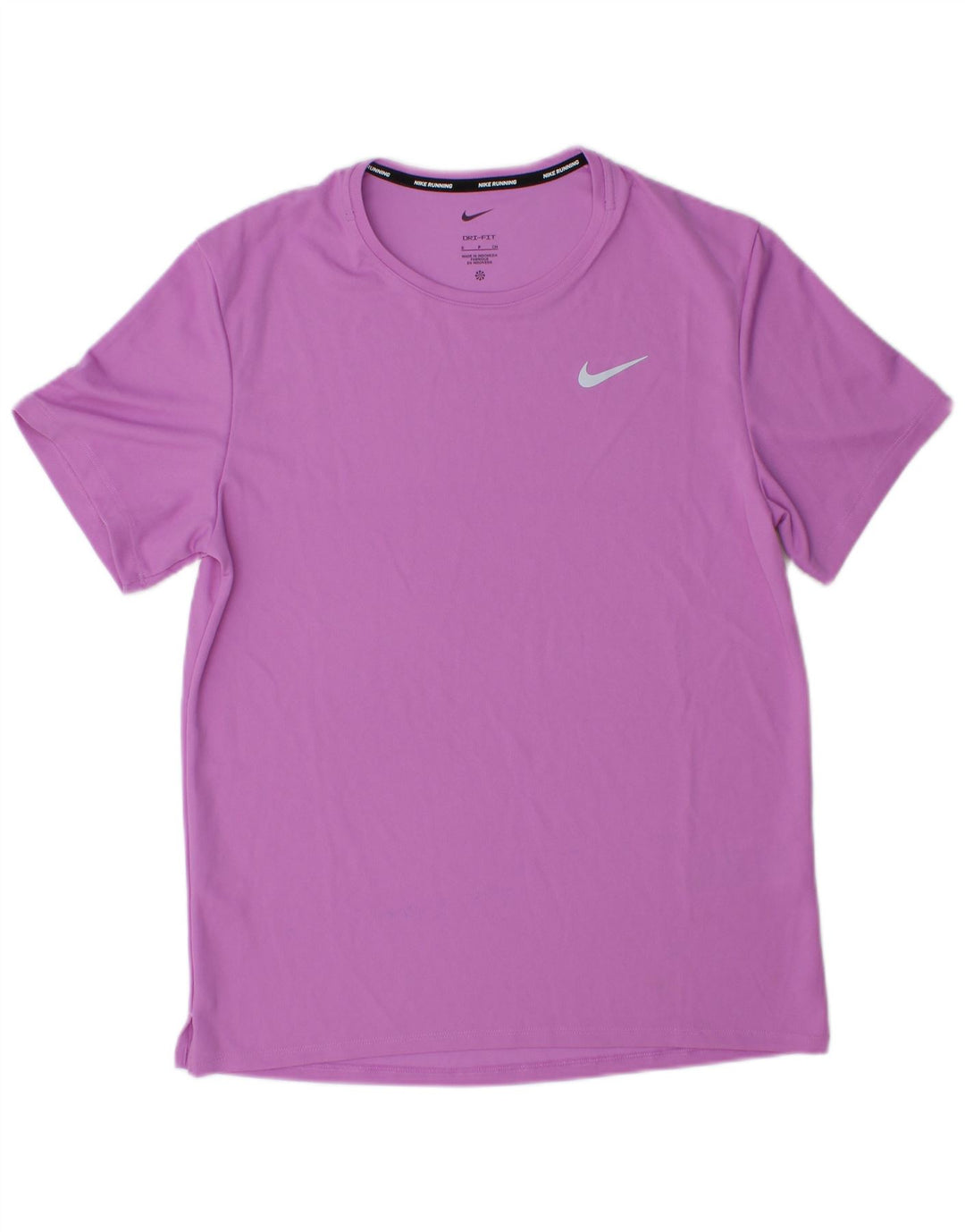 Nike Mens Dri Fit T-Shirt Top Small Purple Polyester