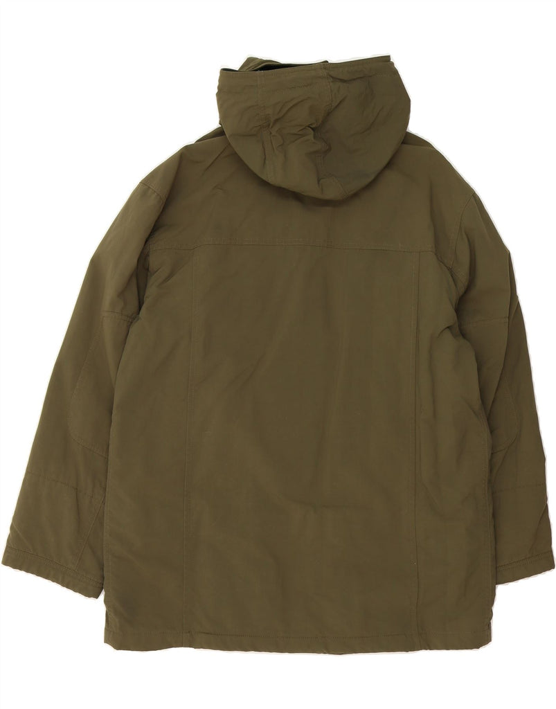 FAY Mens Hooded Utility Jacket UK 40 Large Khaki Vintage Fay and Second-Hand Fay from Messina Hembry 