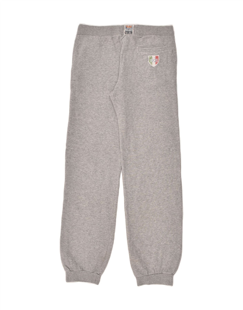 CHAMPION Boys Italia Tracksuit Trousers Joggers 13-14 Years XL Grey Cotton | Vintage Champion | Thrift | Second-Hand Champion | Used Clothing | Messina Hembry 