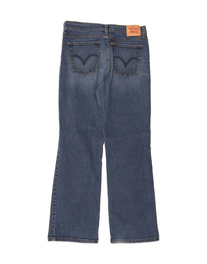 LEVI'S Womens 512 High Rise Bootcut Jeans Size 14 Large W32 L29 Blue Vintage Levi's and Second-Hand Levi's from Messina Hembry 