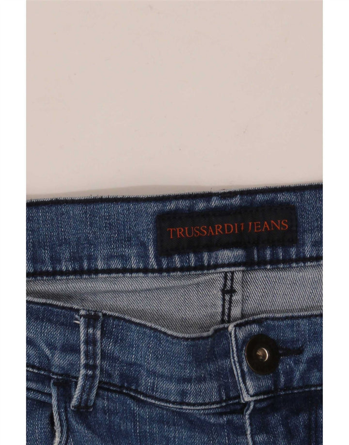 Trussardi Womens Skinny Jeans W34 L35 Blue