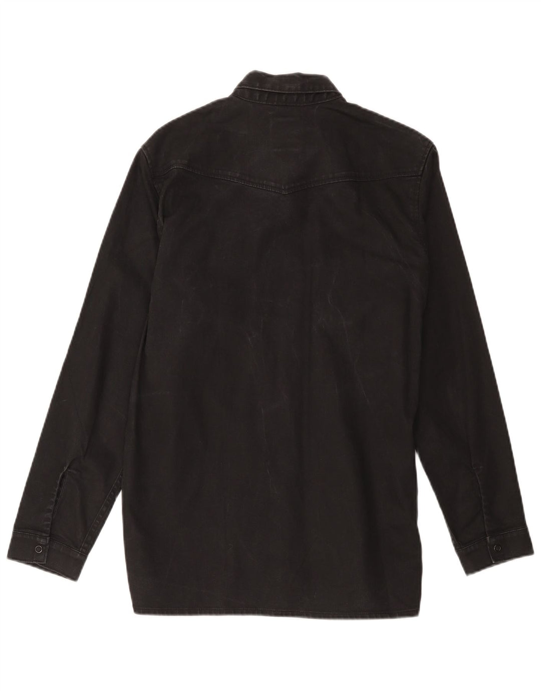 Levi's Mens Denim Shirt Small Black Cotton