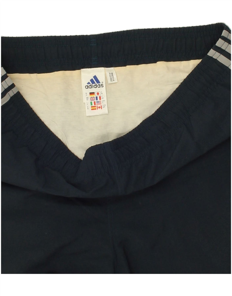 ADIDAS Mens Sport Shorts XL Navy Blue Cotton | Vintage Adidas | Thrift | Second-Hand Adidas | Used Clothing | Messina Hembry 