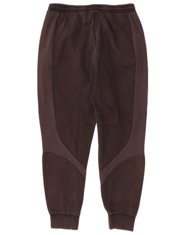 Puma Mens Tracksuit Trousers Joggers Large  Brown Cotton