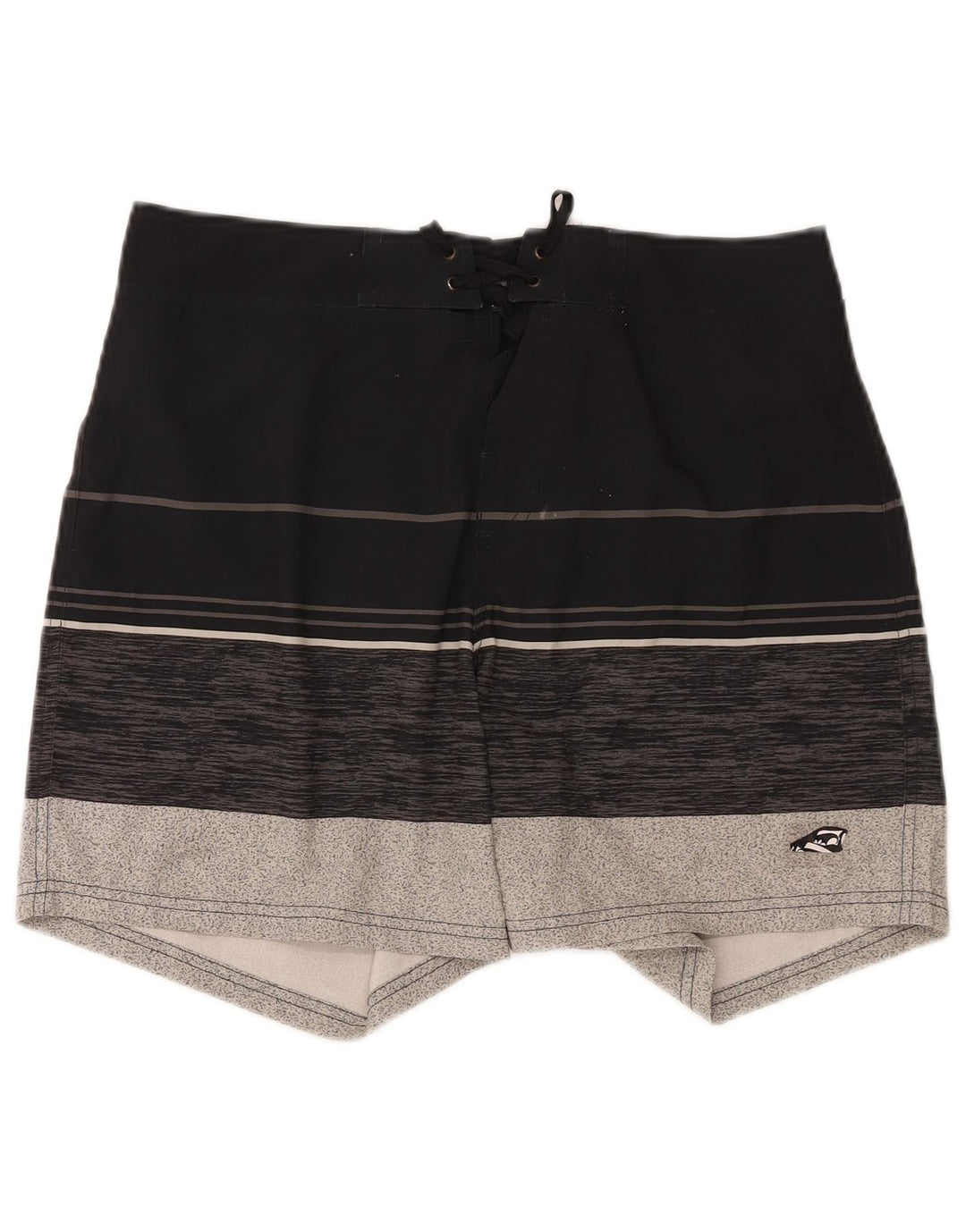 CRIVIT Mens Swimming Shorts Medium Black Colourblock Polyester