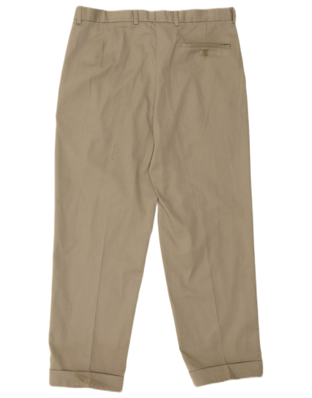 Marks & Spencer Mens Pegged Chino Trousers W34 L29 Grey Polyester