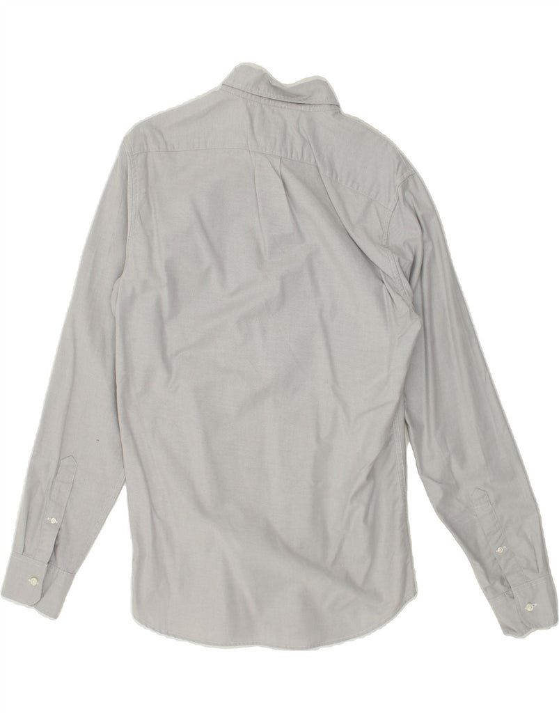 J. CREW Mens Slim Shirt Small Grey Cotton | Vintage J. Crew | Thrift | Second-Hand J. Crew | Used Clothing | Messina Hembry 