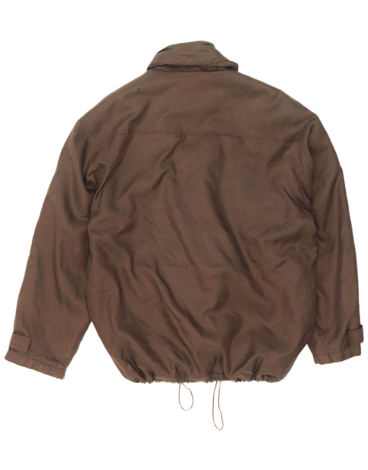 Gas Mens Bomber Jacket UK 42 XL Brown