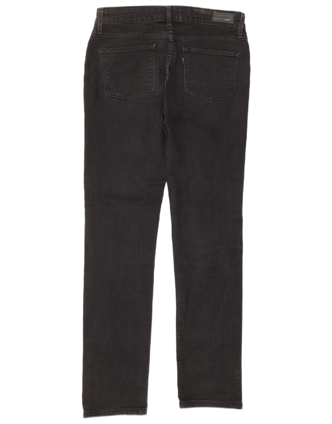 LEVI'S Womens Slight Curve Mid Rise Slim Jeans US 4 Small W27 L27 Grey