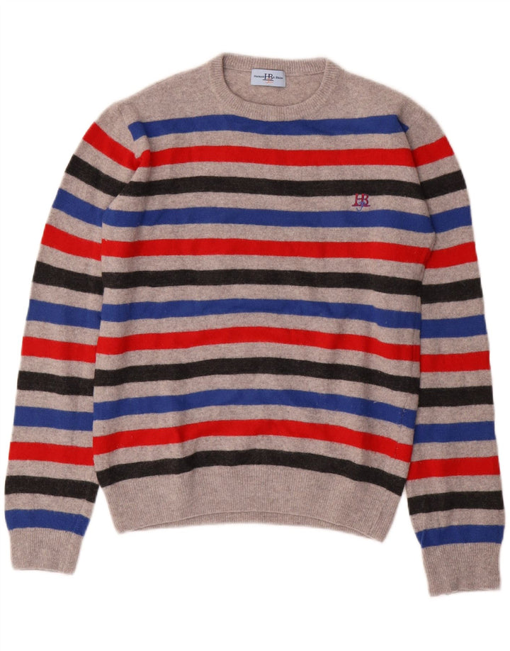 HARMONT & BLAINE Boys Crew Neck Jumper Sweater 13-14 Years Multicoloured