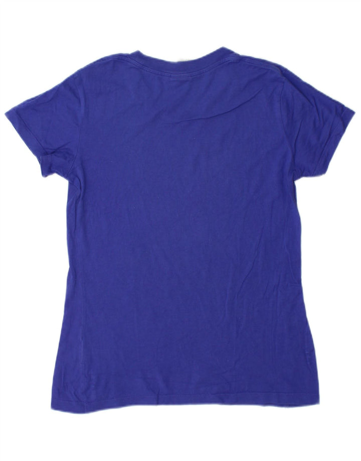Nike Womens Graphic T-Shirt Top UK 14/16 Large Blue