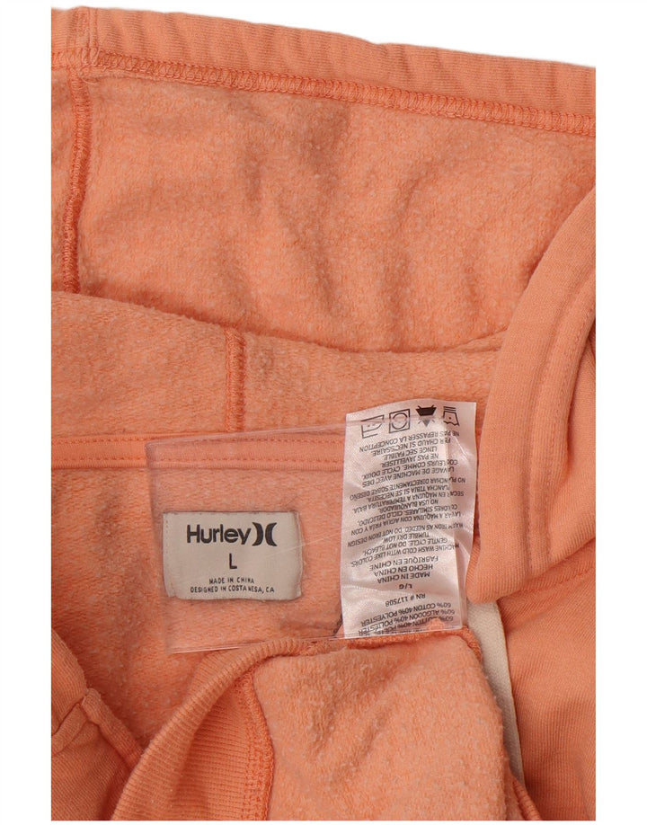 Hurley Girls 11-12 Years Large Orange Cotton