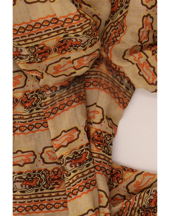 Vintage Womens A-Line Dress UK 12 Medium Multicoloured Fair Isle