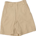 VINTAGE Womens Chino Shorts IT 44 Medium W28 Beige Cotton Vintage Vintage and Second-Hand Vintage from Messina Hembry 