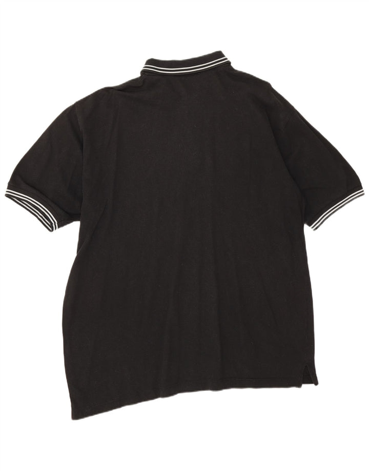 Sergio Tacchini Mens Polo Shirt 2XL Black