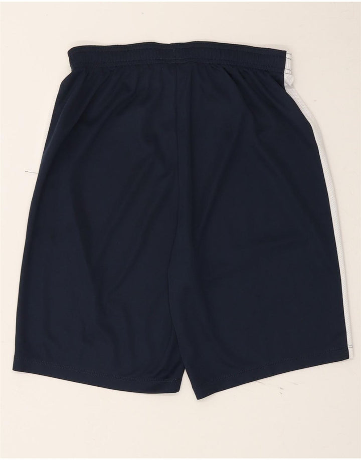 NIKE Mens Dri Fit Sport Shorts Small  Navy Blue Colourblock Polyester Vintage Nike and Second-Hand Nike from Messina Hembry 