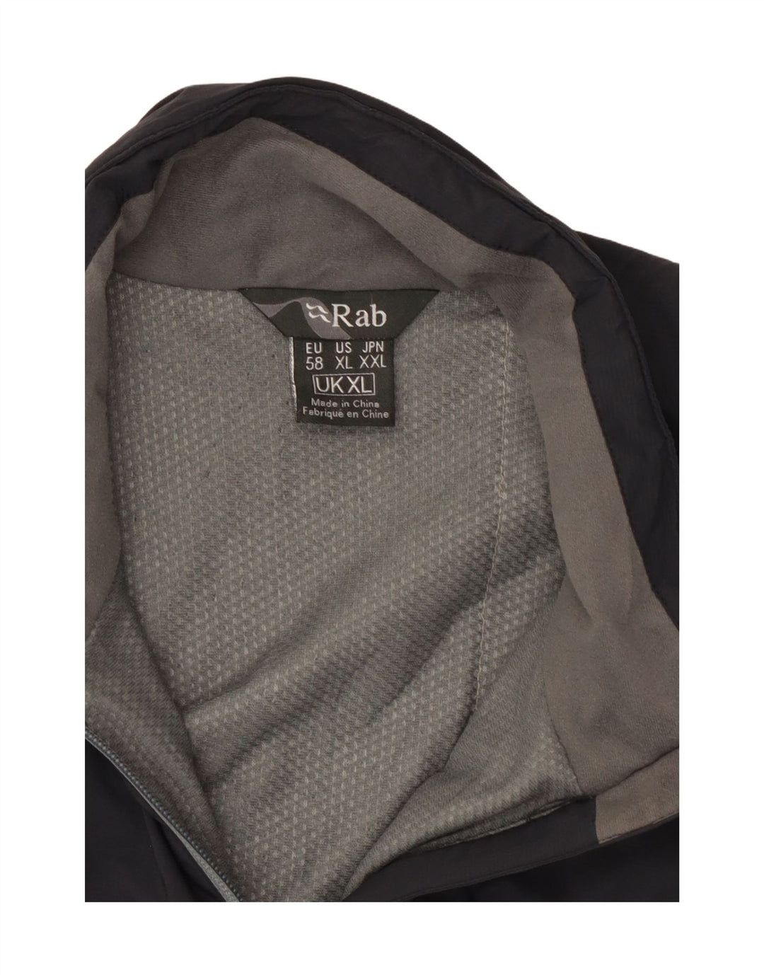 Rab Mens Sleeveless Tracksuit Top Jacket XL Navy Blue Polyamide