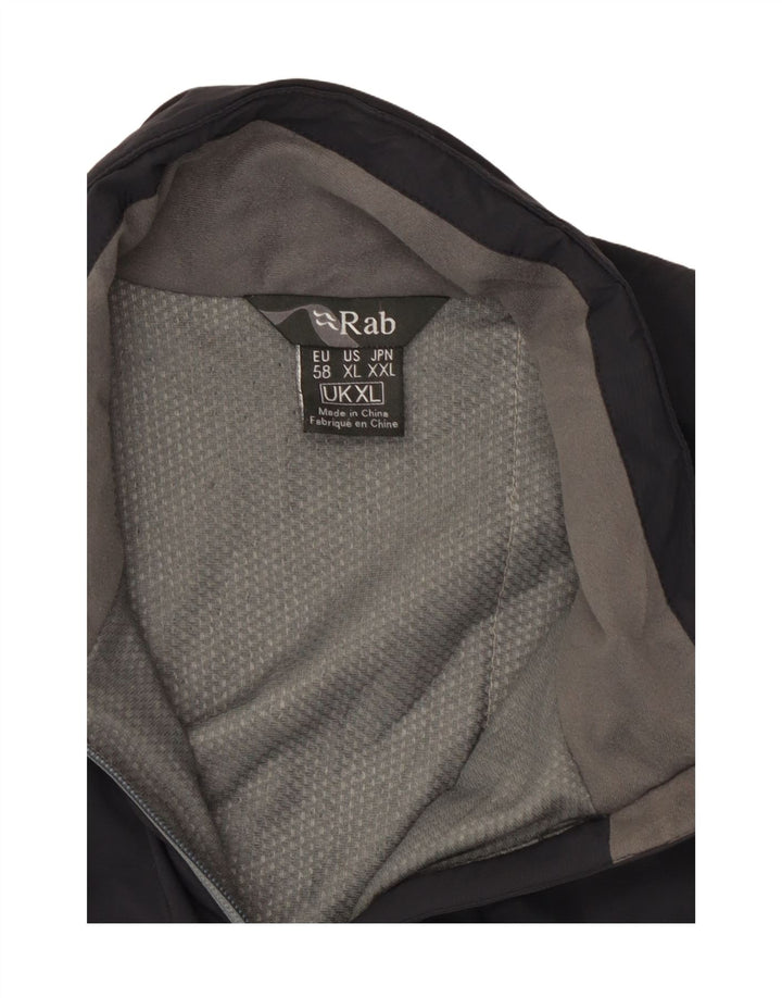 Rab Mens Sleeveless Tracksuit Top Jacket XL Navy Blue Polyamide