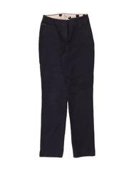 BODEN Womens Slim Chino Trousers UK 6 XS W24 L30 Navy Blue Cotton