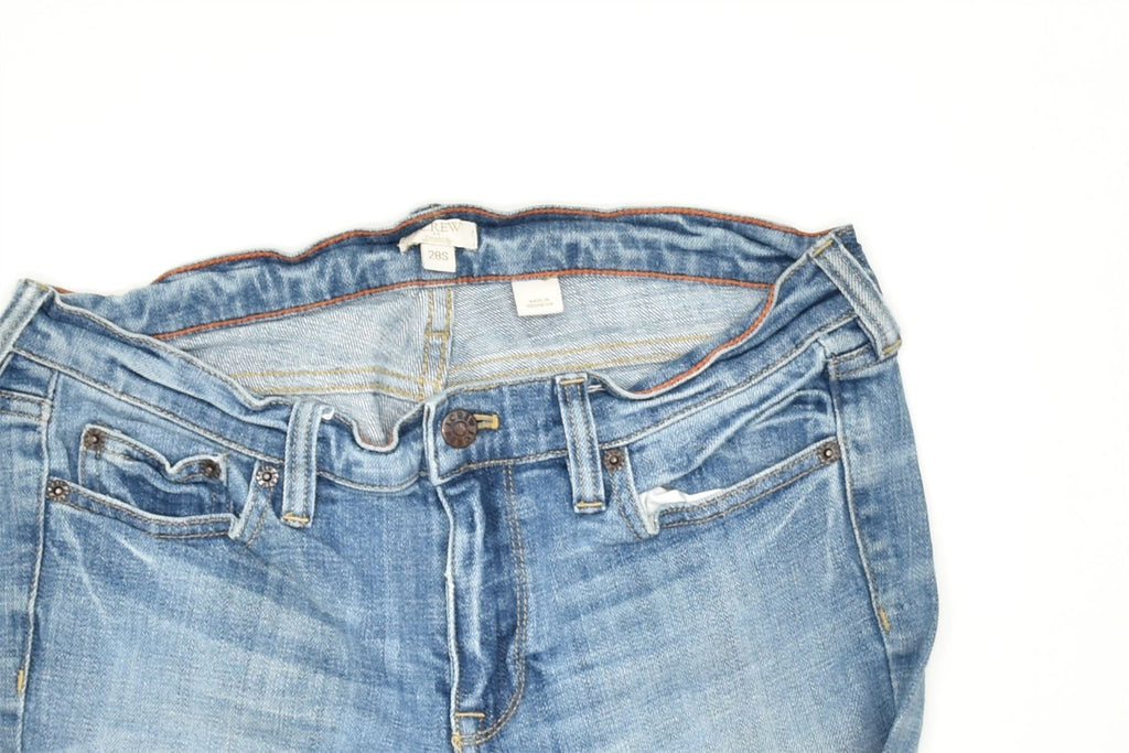 J. CREW Womens Short Straight Jeans W34 L31 Blue Cotton | Vintage | Thrift | Second-Hand | Used Clothing | Messina Hembry 