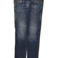 Replay Womens Slim Jeans W34 L32 Blue Cotton
