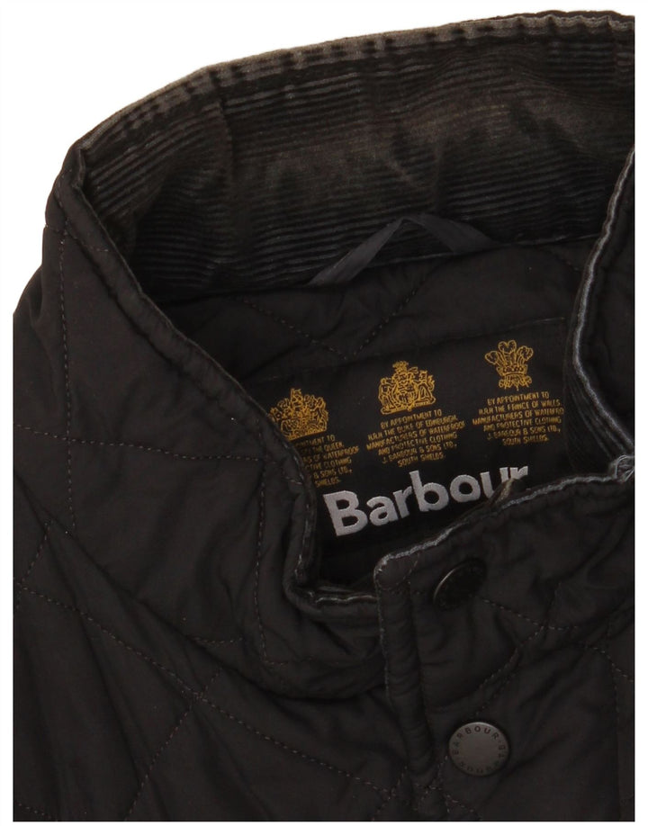 Barbour Mens Quilted Jacket UK 42 XL Black
