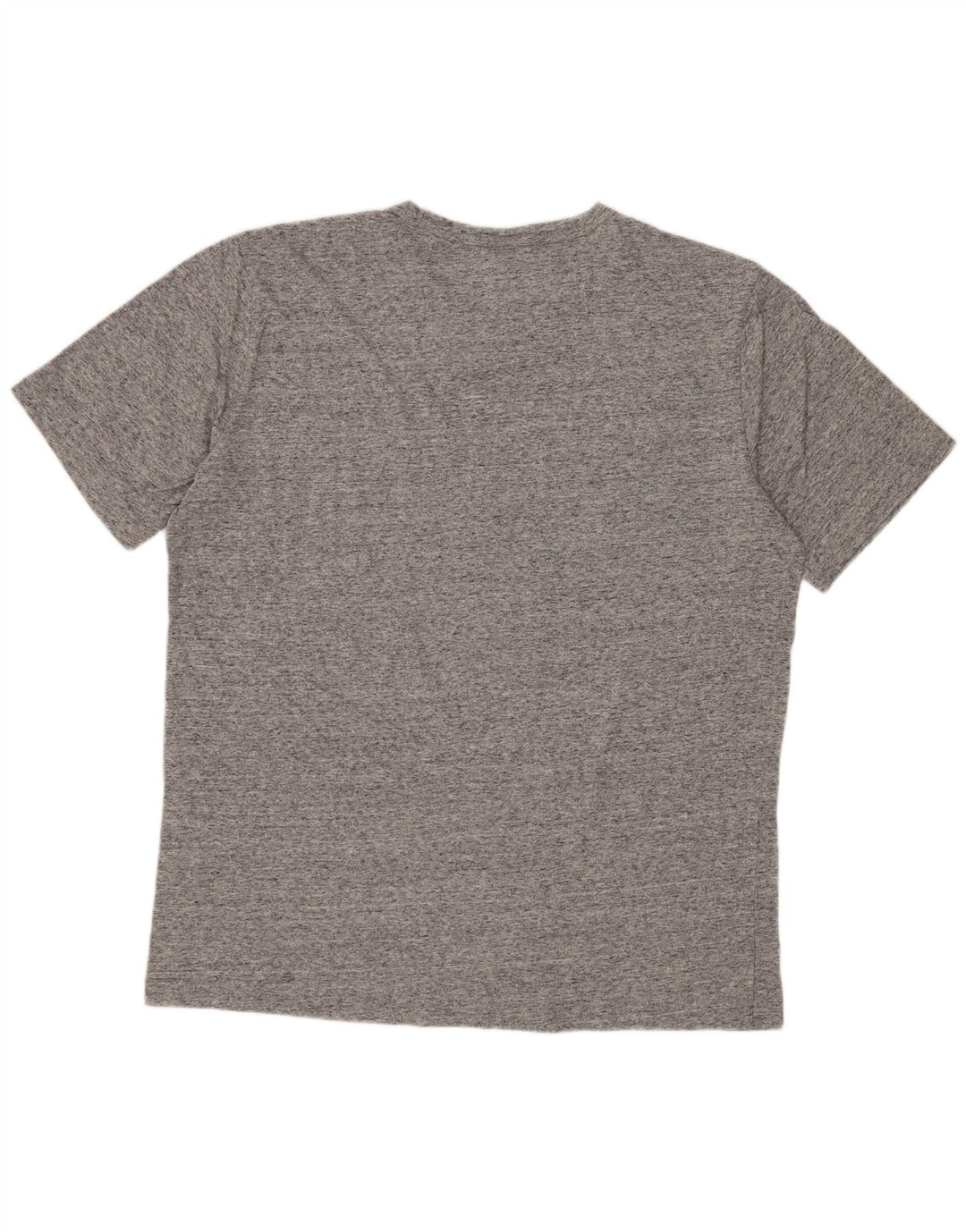 CHAMPION Mens Graphic T-Shirt Top Large Grey Flecked Cotton