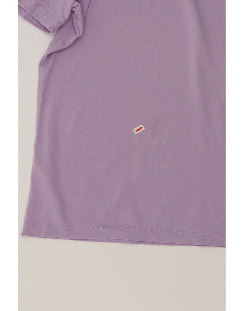 HUGO BOSS Mens Polo Shirt XL Purple Cotton Vintage Hugo Boss and Second-Hand Hugo Boss from Messina Hembry 