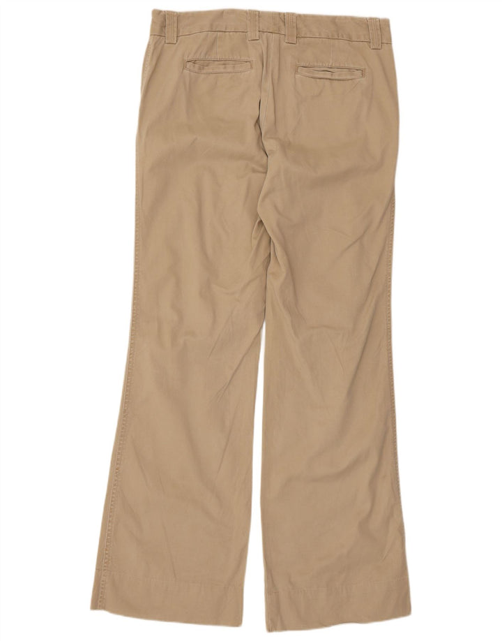 J. Crew Womens Classic Twill Chino Trousers US 10 Large W36 L33 Beige