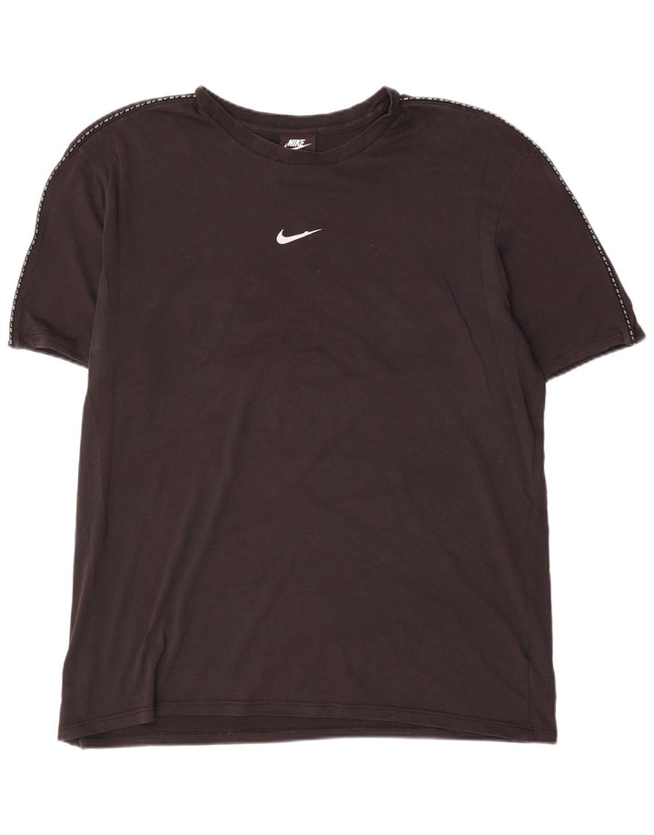Nike Mens T-Shirt Top XL Black Cotton