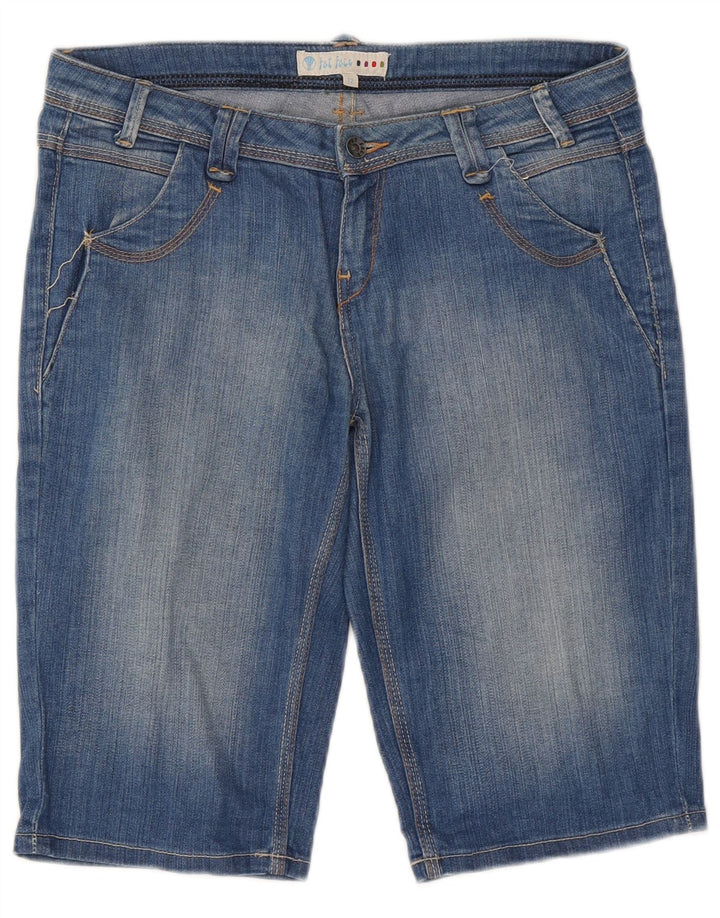 Fat Face Womens Denim Shorts UK 12 Medium W32 Blue Cotton