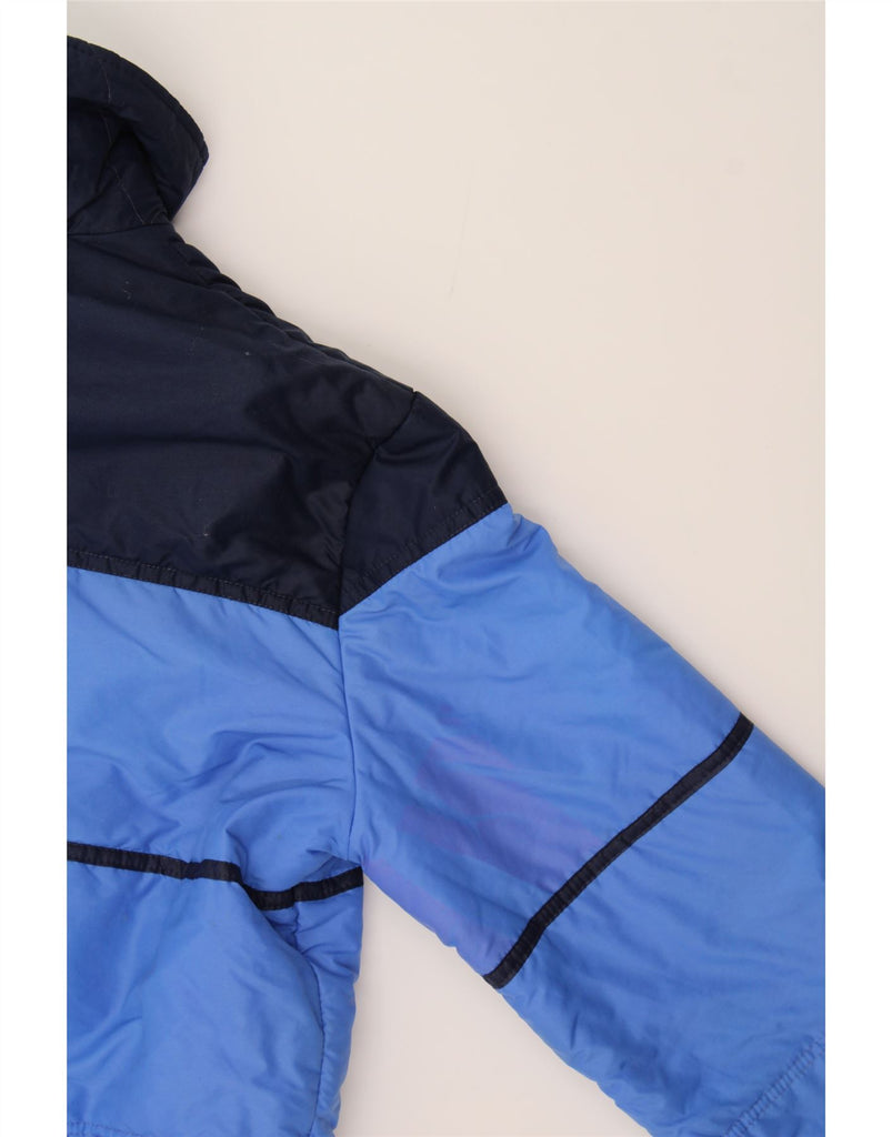 MCKINLEY Mens Windbreaker Jacket IT 56 3XL Blue Colourblock Polyamide Vintage McKinley and Second-Hand McKinley from Messina Hembry 
