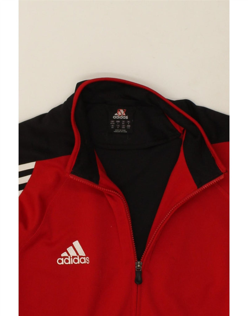 ADIDAS Mens Climacool Graphic Tracksuit Top Jacket UK 44/46 Large Red Vintage Adidas and Second-Hand Adidas from Messina Hembry 