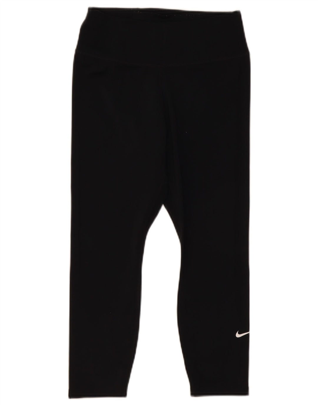 Nike Womens Dri Fit Capri Leggings UK 8 Small  Black