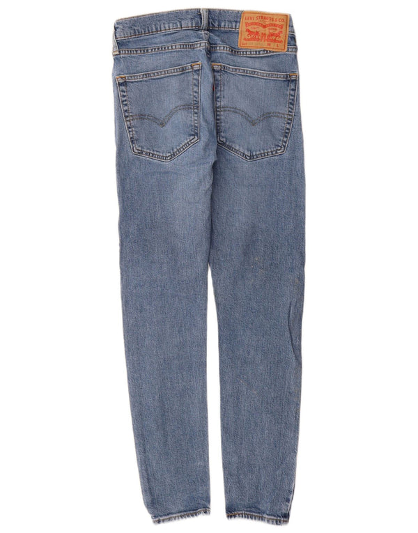 Levi's Womens 519 Hi-ball Skinny Jeans W30 L29 Blue Cotton