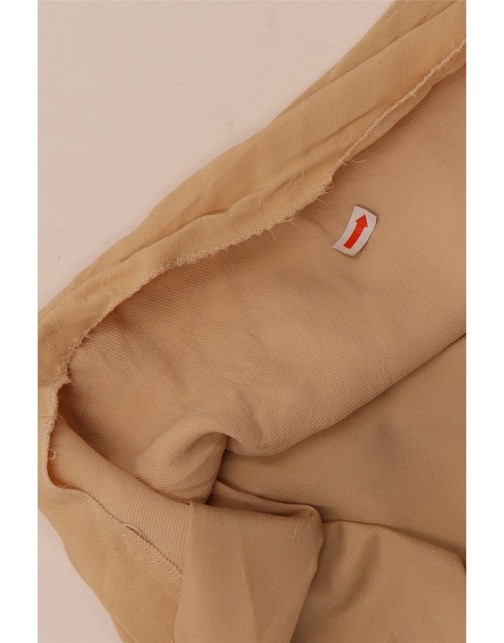 Marella Womens Slip Dress UK 12 Medium Beige Viscose