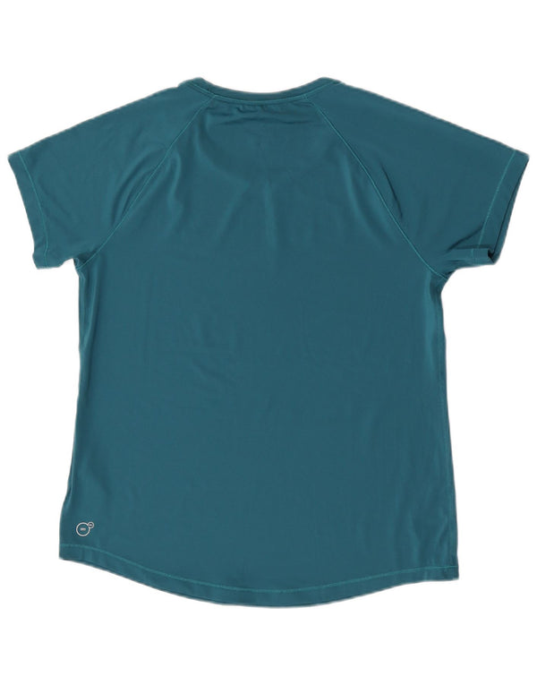 Puma Womens T-Shirt Top UK 16 Large Green Polyester