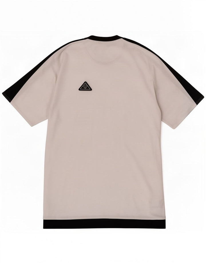 Adidas Mens Climalite T-Shirt Top Small White Colourblock Polyester